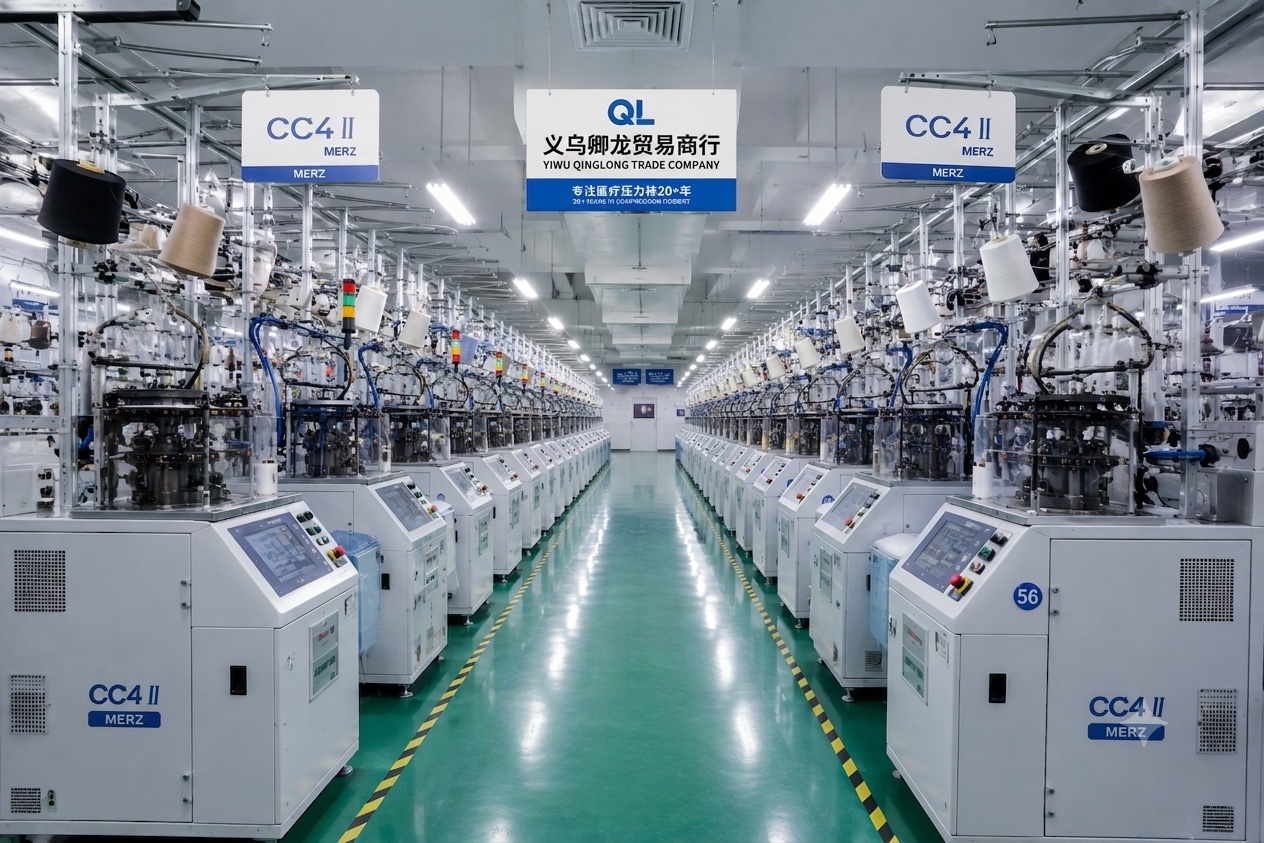 CC4 II medical compression hosiery production line
